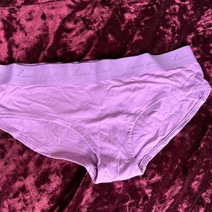 Purple PINK underwear